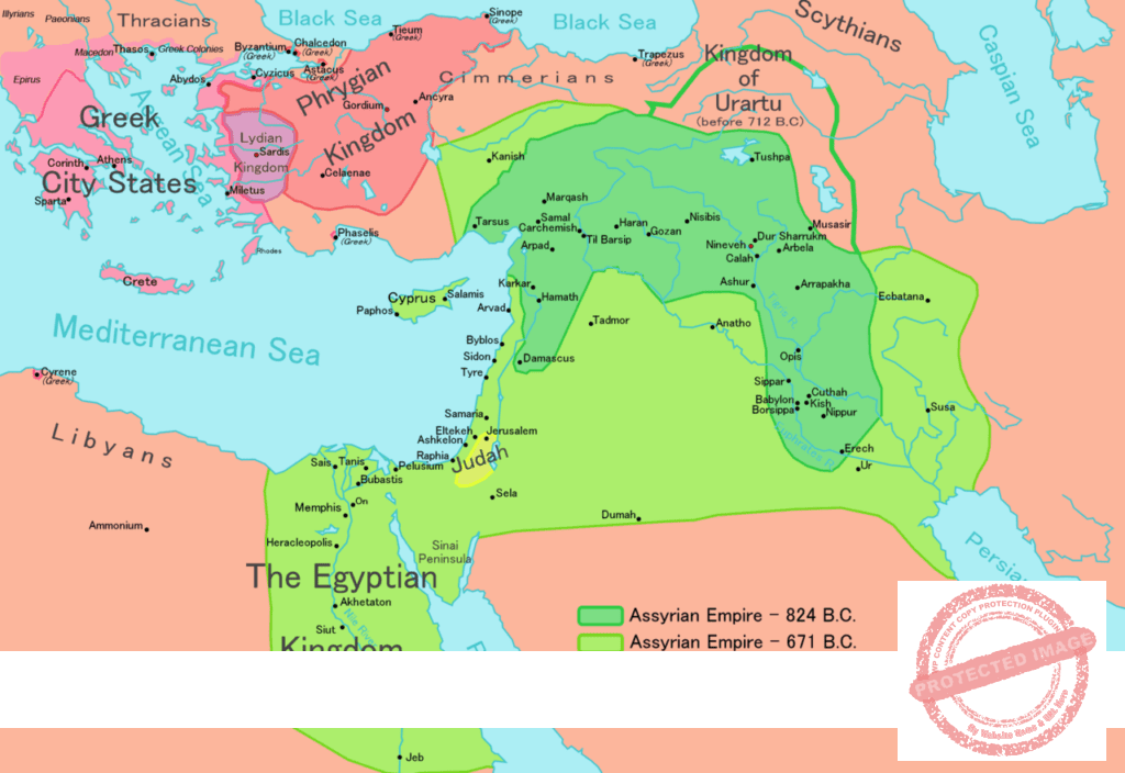 Assyrian Empire Map