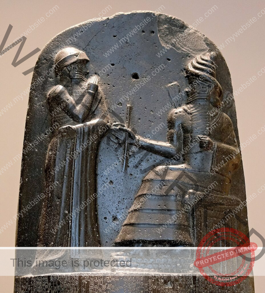 Code of Hammurabi, king of Babylon : front Bas-Relief