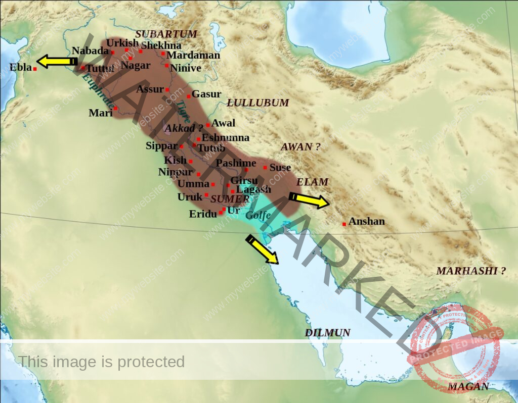 Akkadian Empire : Reign of Naram-Sin of Akkad